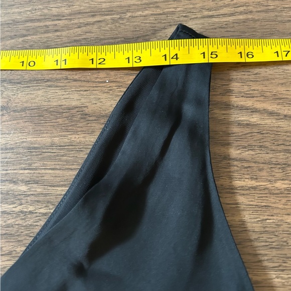 ❤️ NWT Banana Republic Women's V-Neck Sleeveless Dress, Black, Size M - Picture 10 of 11